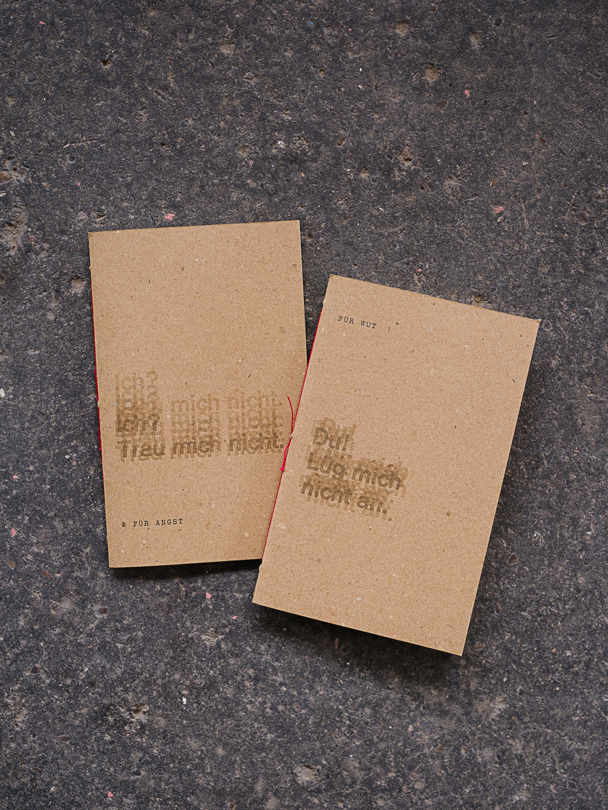 Notizheft: Für Wut & für Angst 